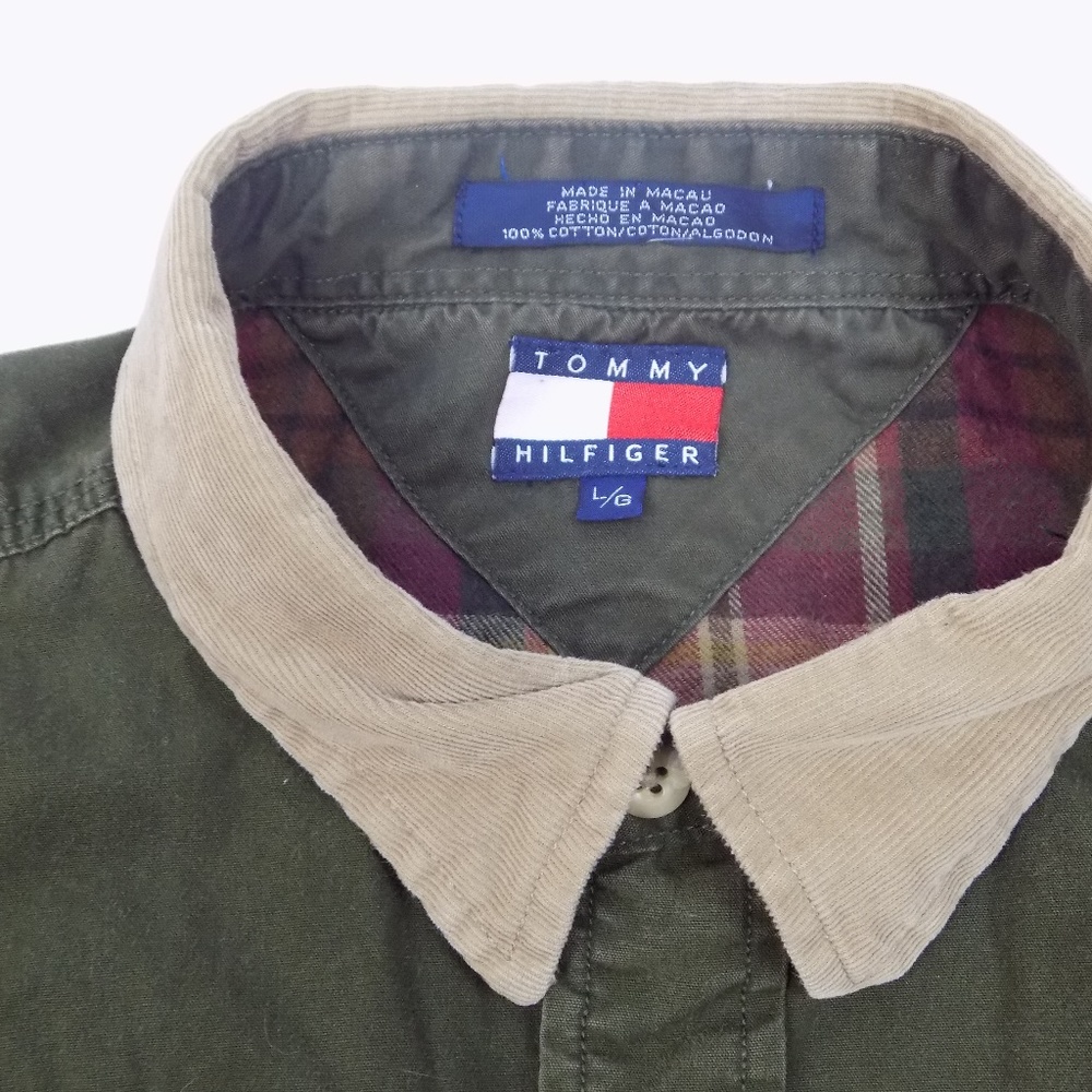 Vintage Flannel Lined Tommy Hilfiger Jacket - Picture 8 of 8